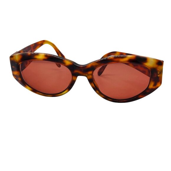 Vogue Vintage Tortoise Shell Sunglasses Made in Italy - Picture 1 of 16